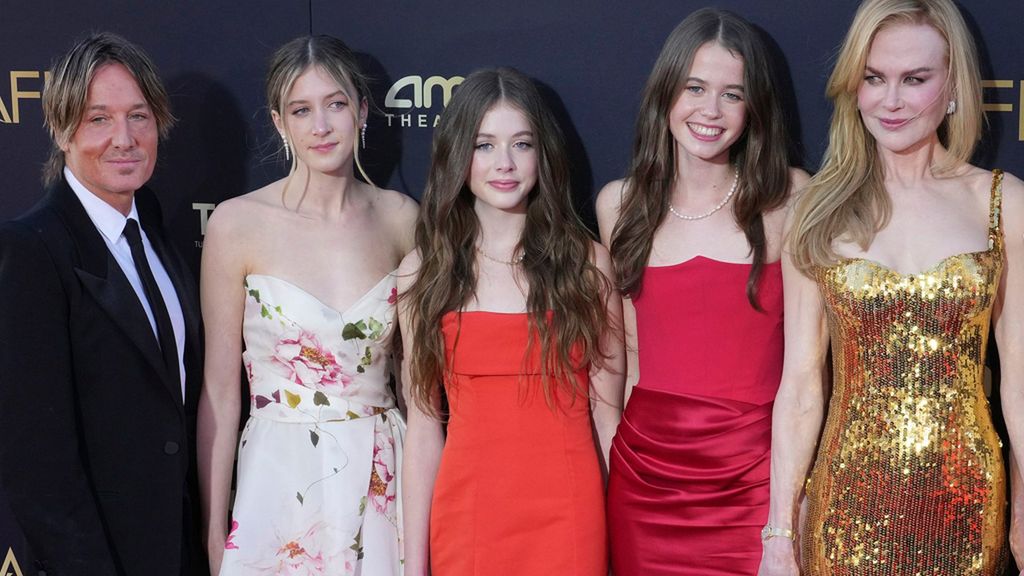 Nicole Kidman, Keith Urban y sus hijas