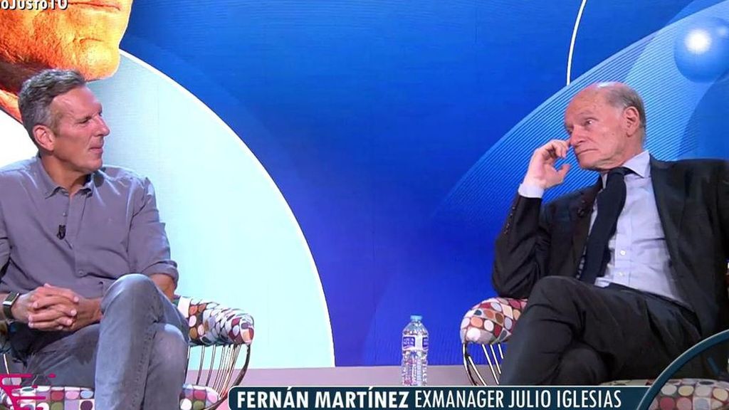 El exmánager de Julio Iglesias visita el plató de ‘El tiempo justo’ tras sus polémicas palabras y se reafirma: “No tengo nada que ocultar”