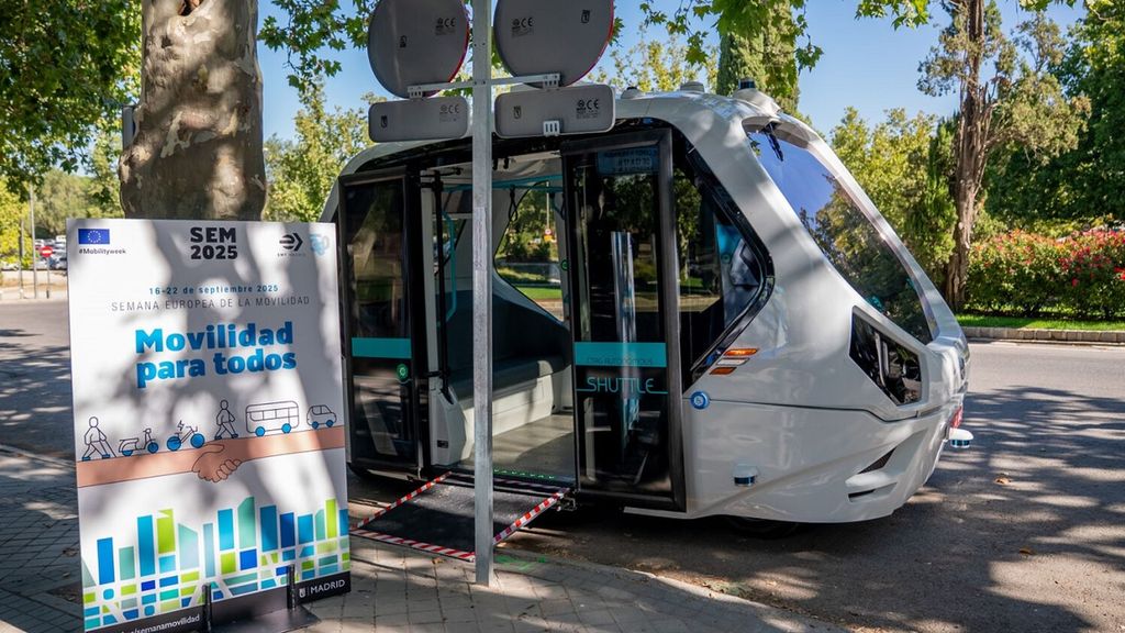 Autobús autónomo de la Casa de Campo