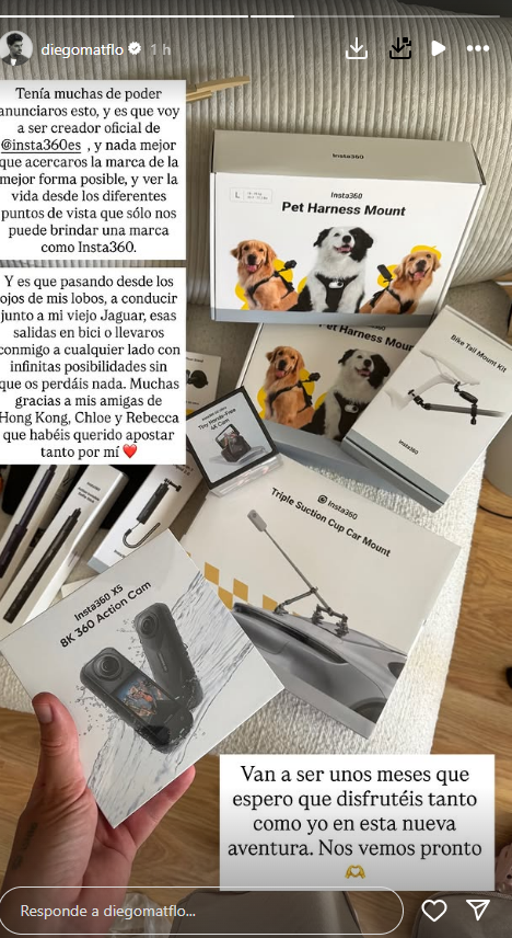 Diego Matamoros ha hablado de la nueva aventura en la que se ha embarcado