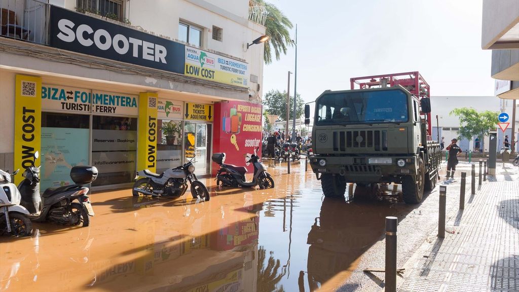 Ibiza hace balance de daños después de unas lluvias récord y pide que se declare como zona catastrófica