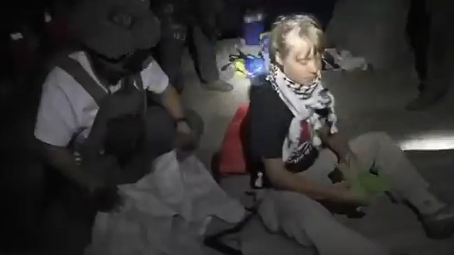 Israel muestra las imágenes de la detención de Greta Thunberg a bordo de la Flotilla: "Ella y sus amigos están a salvo"