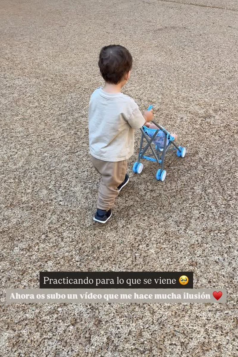 La imagen de Luca, el hijo de Borja y Ana, que ha generado confusión a sus seguidores
