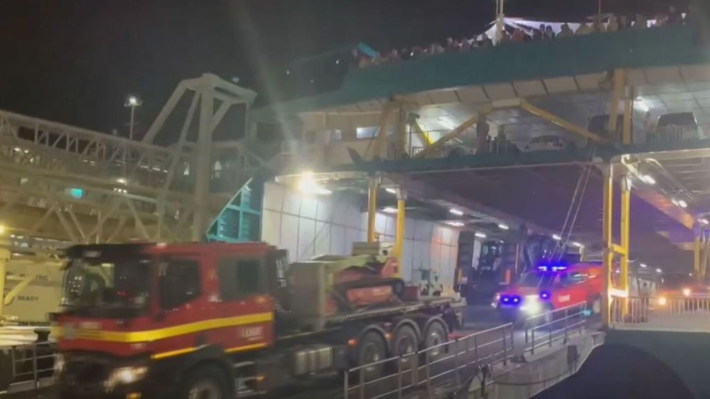 Los militares de la UME desembarcan en Ibiza para limpiar los destrozos del temporal