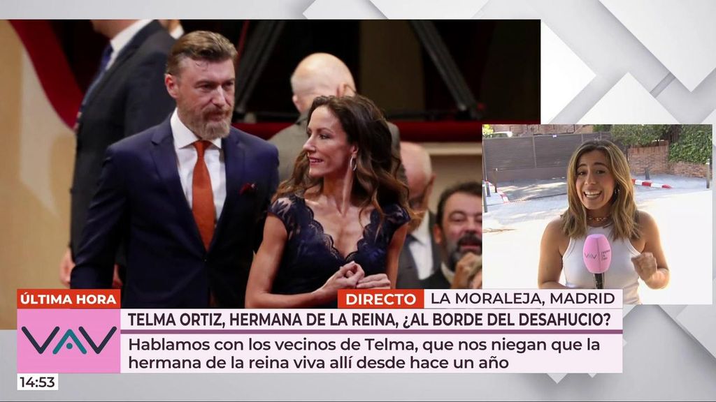 Los vecinos de Telma Ortiz confirman que lleva un año separada y sin vivir en su casa de la Moraleja