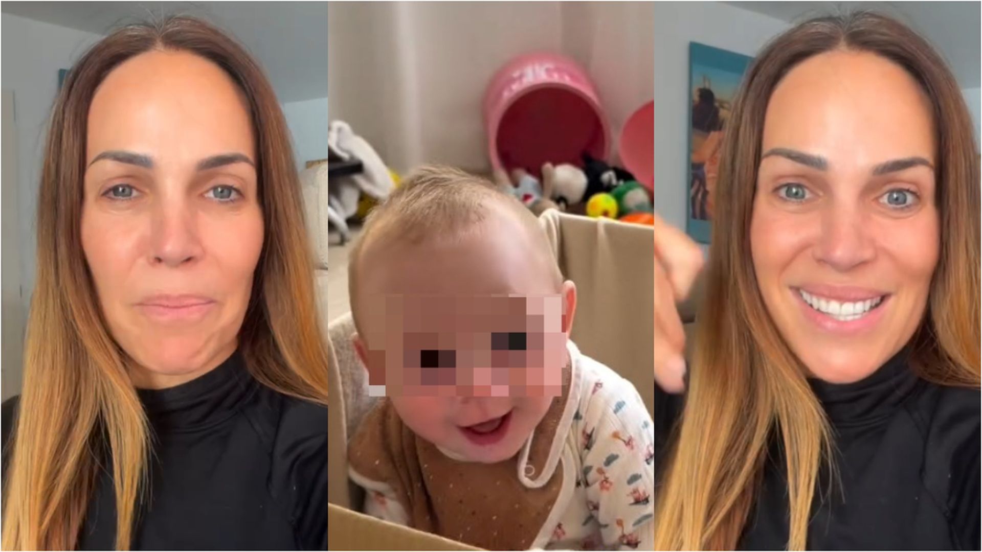 Nerea Garmendia enseña el truco para que su bebé se siente