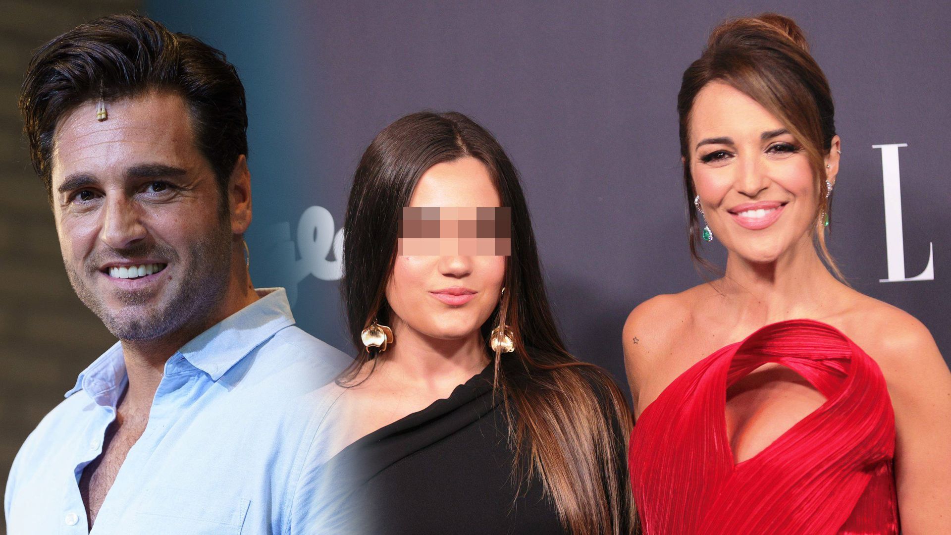 Paula Echevarría, David Bustamante y su hija Daniella