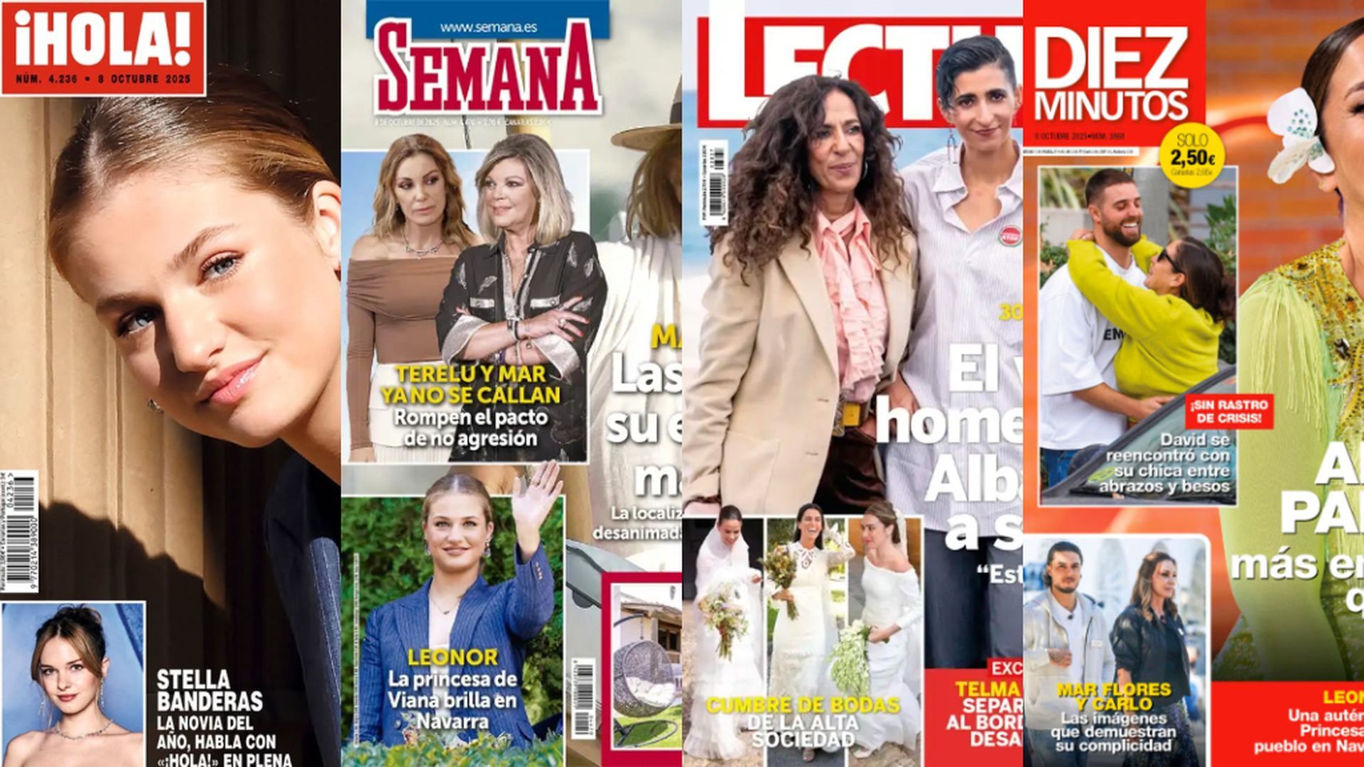 Portadas del 1 de octubre