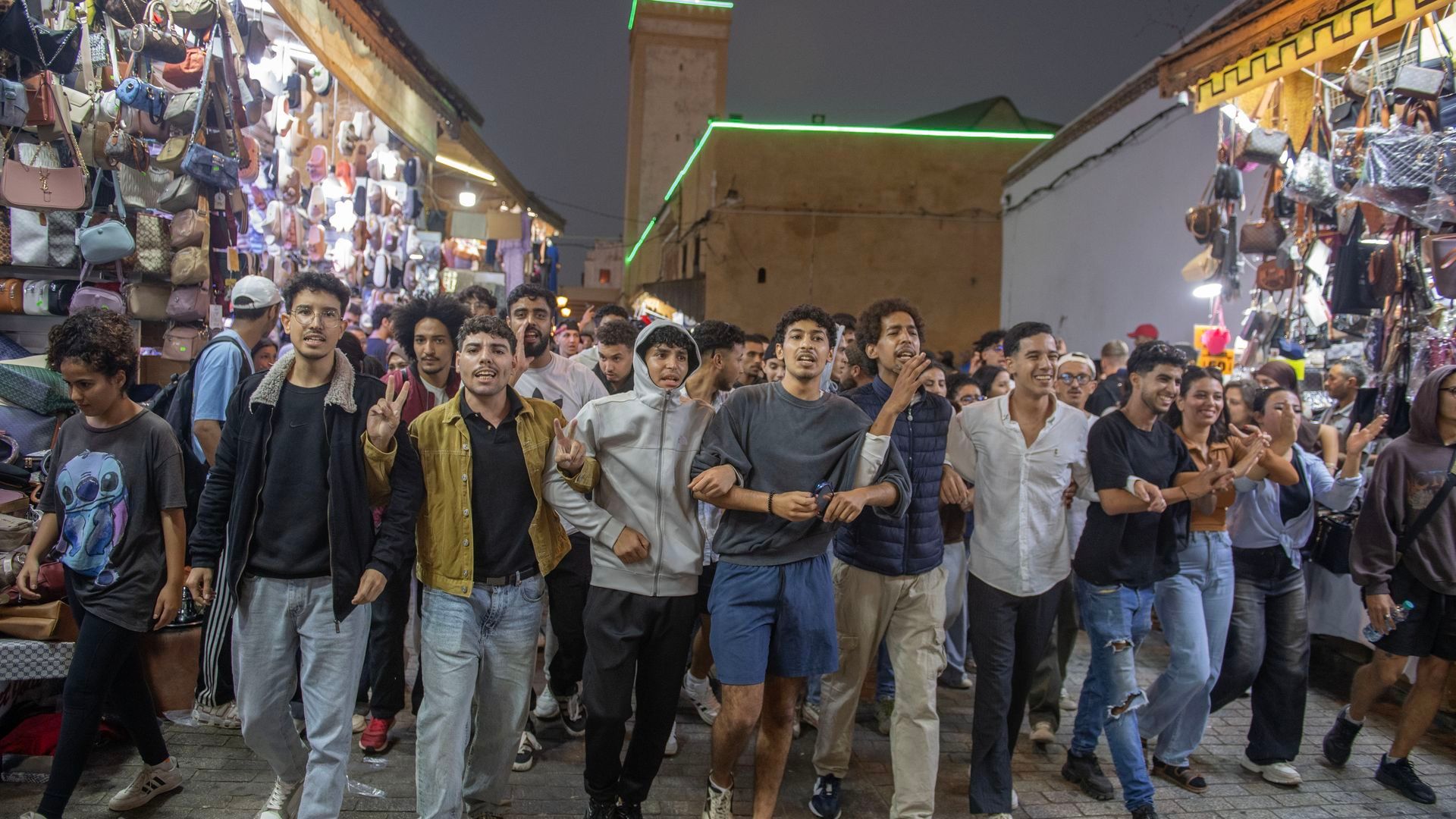 Protestas en Marruecos