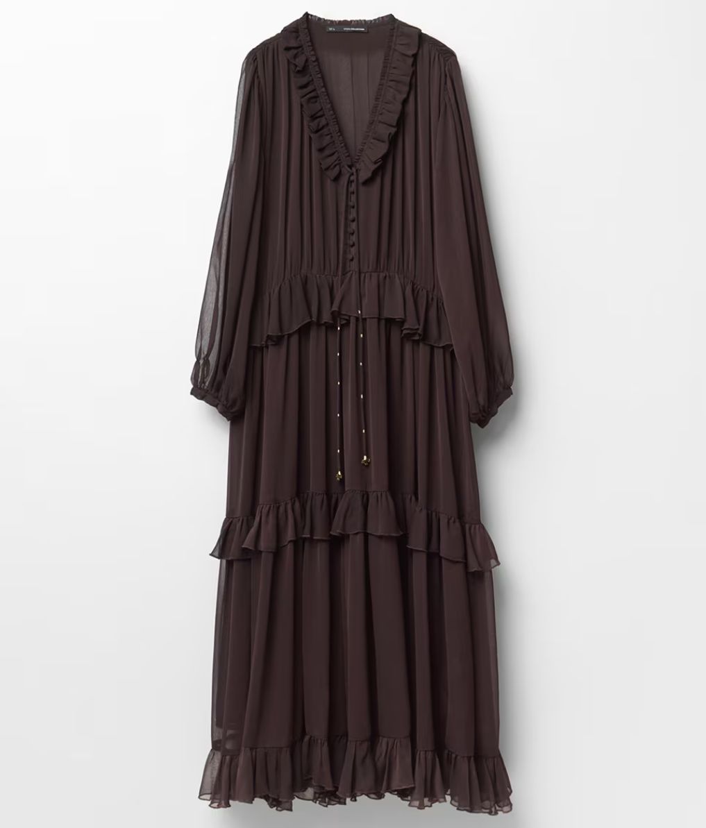 Vestido chocolate