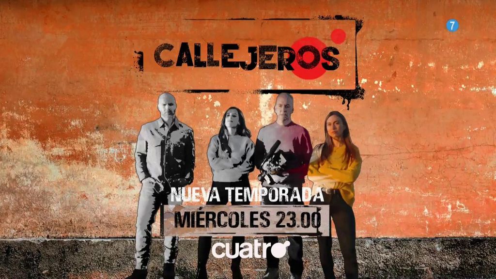 Gran estreno de la nueva temporada de ‘Callejeros’, el miércoles a las 23:00 horas en Cuatro