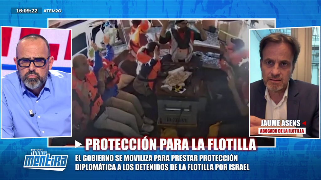 Jaume Asens, abogado de la flotilla, critica la falta de acción de las autoridades europeas en el conflicto israelí-palestino: “Tendríamos que estar avergonzados”