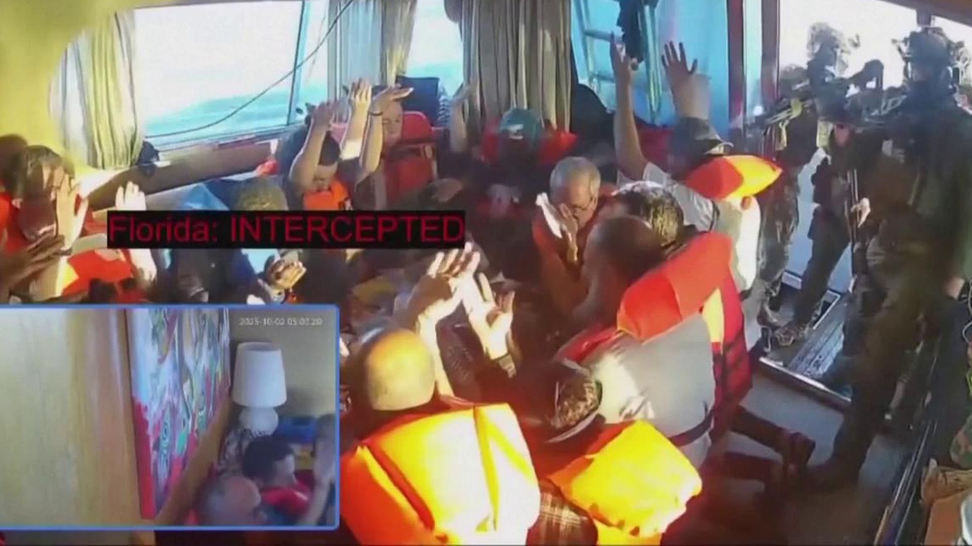 Así fue el abordaje de cada uno de los barcos de la Flotilla