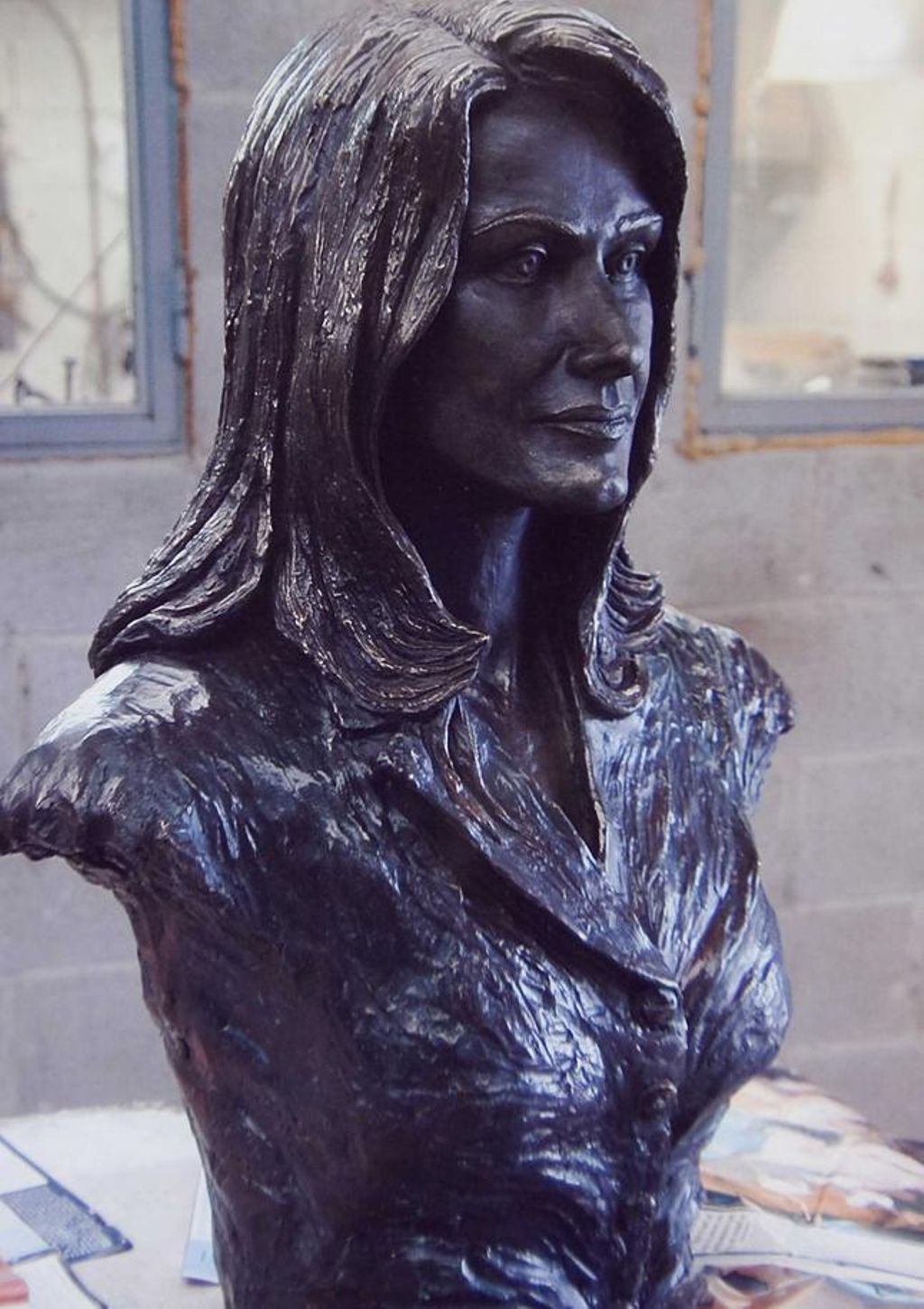 Busto de doña Letizia