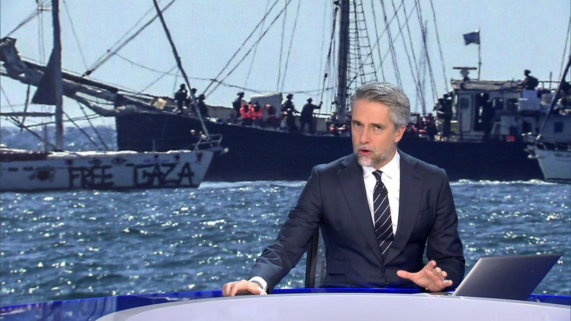 El análisis de Carlos Franganillo sobre la detención de la Flotilla: "Ha conseguido su objetivo, incrementar la atención sobre Gaza"