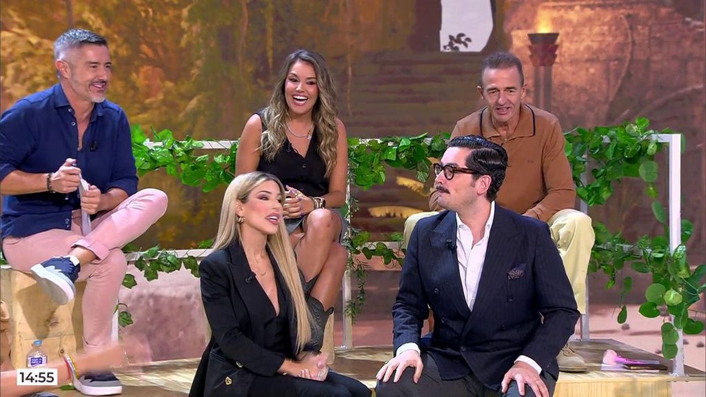 El divertido momento entre Oriana Marzoli y Alessandro Lequio al hablar de ‘El loco amor’: “¿Qué es ‘tuti fruti’?”