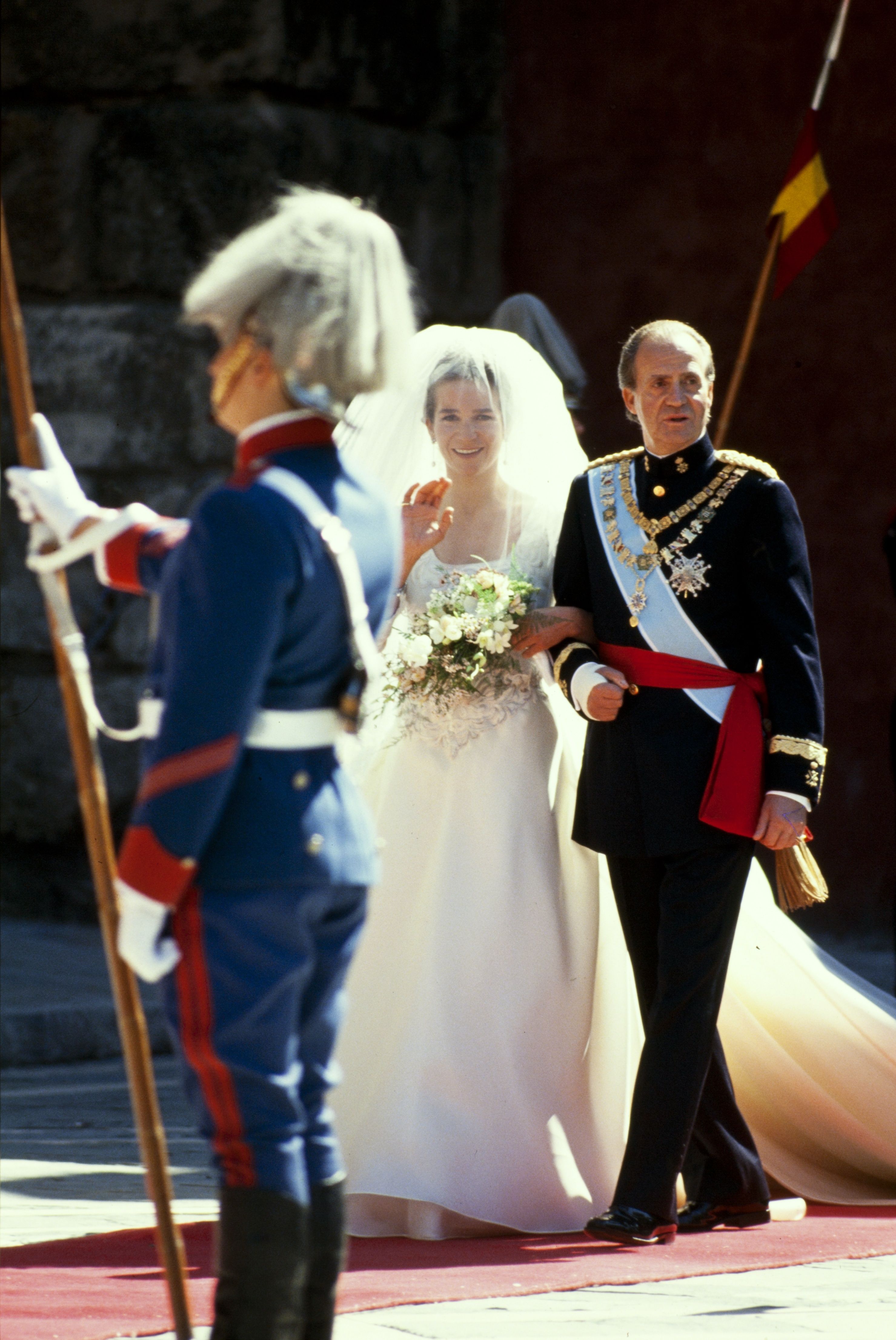 El look de la Infanta Elena el día de su boda