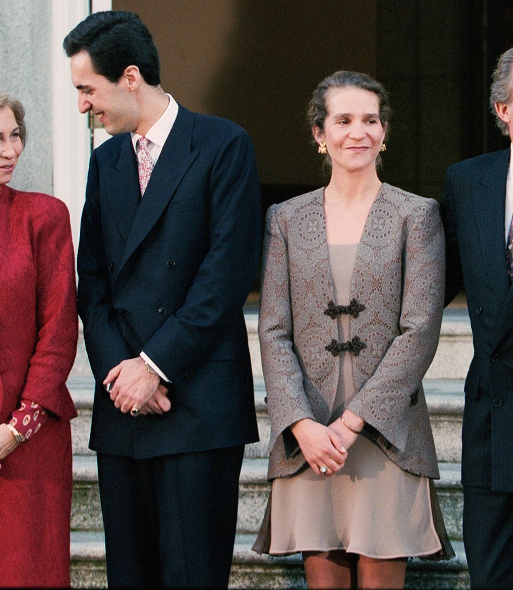 El look de la Infanta Elena el día de su compromiso