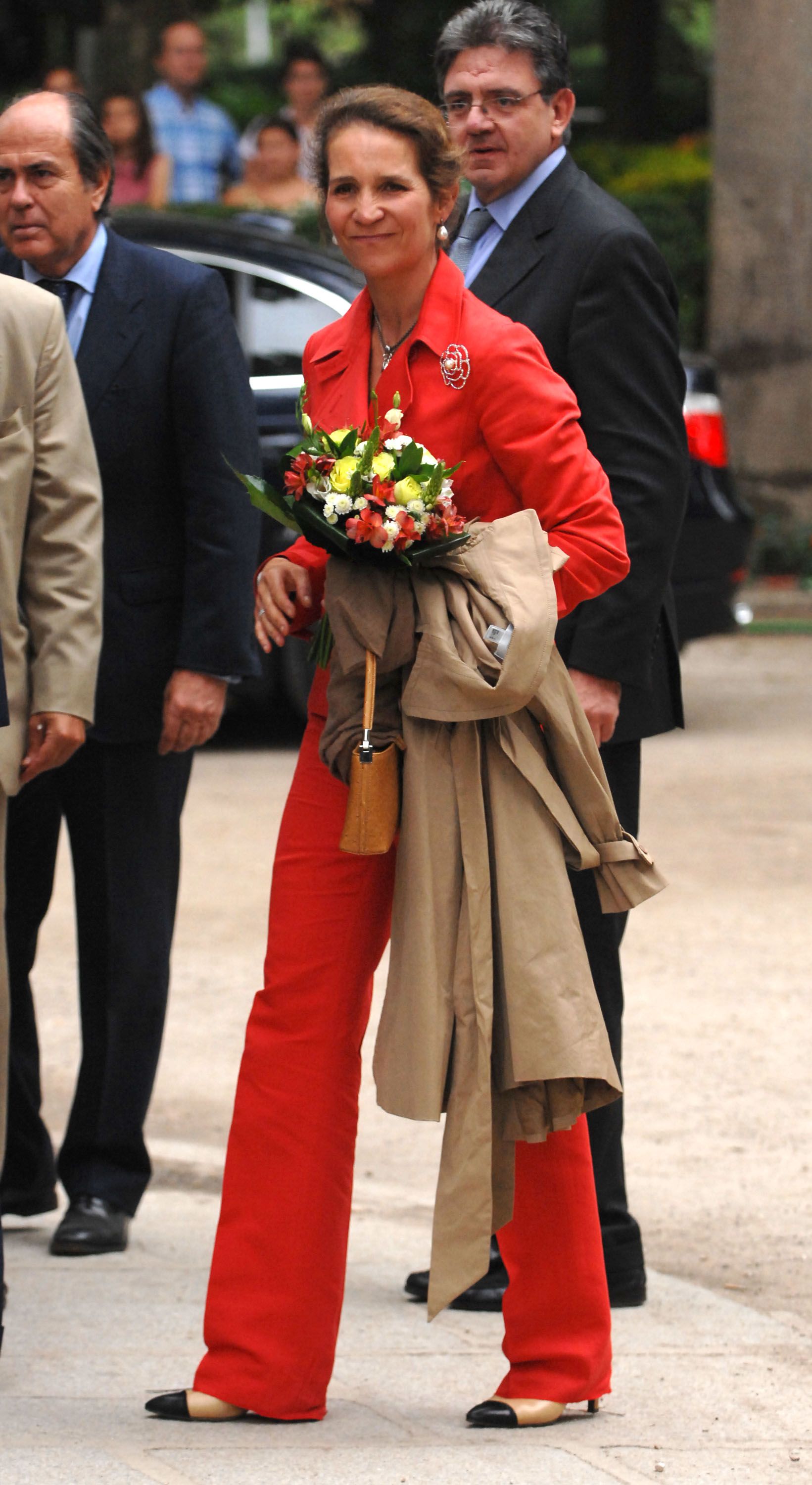 El look de la Infanta Elena en el campeonato de saltos