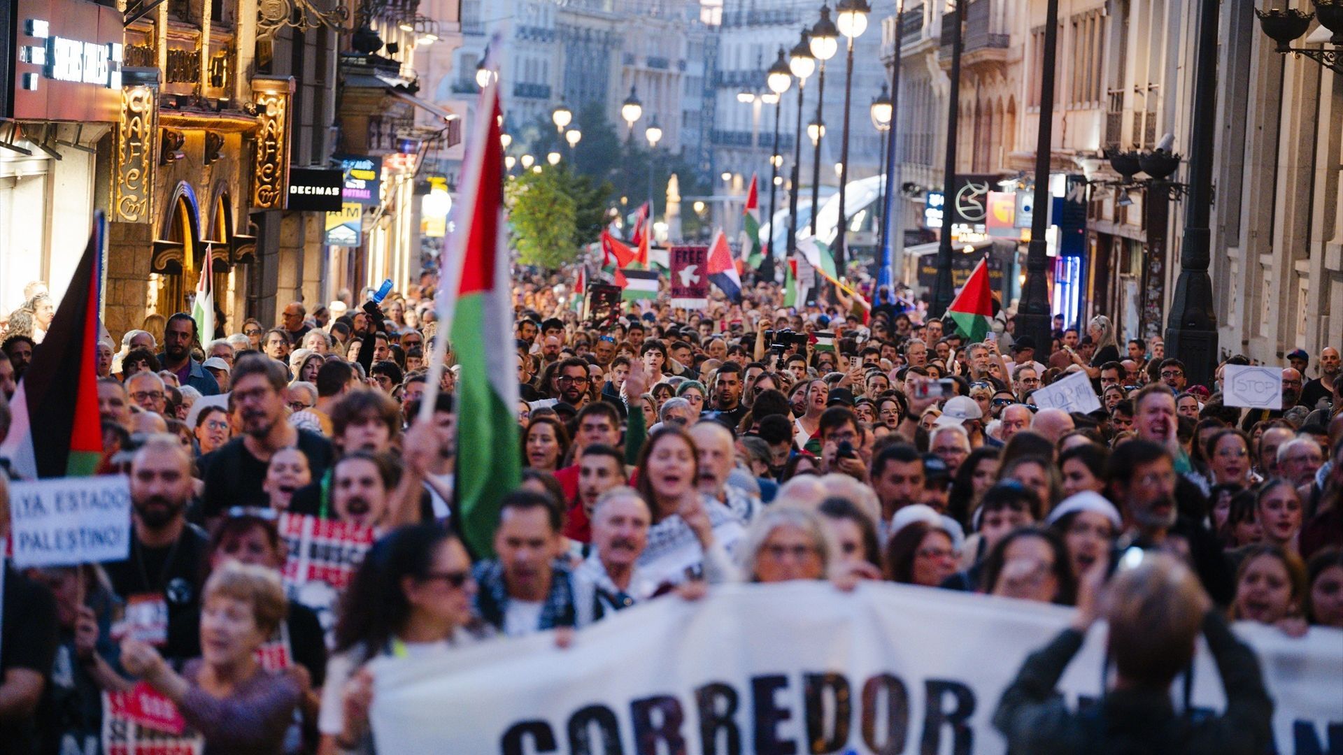 Los españoles se manifiestan para defender a la Flotilla: así han sido las concentraciones en la ciudades