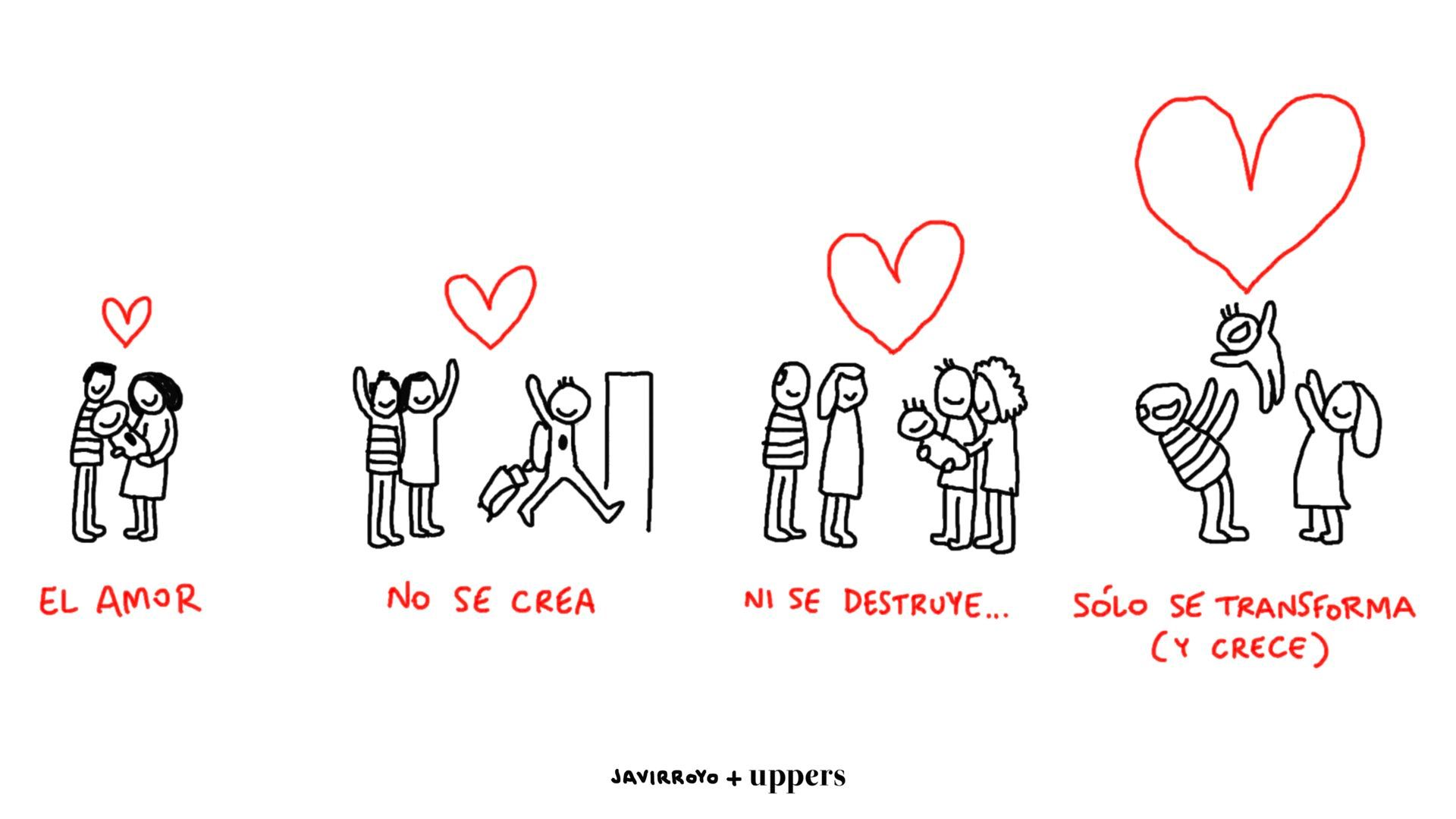 La viñeta de Javirroyo: "El amor no se crea ni se destruye"
