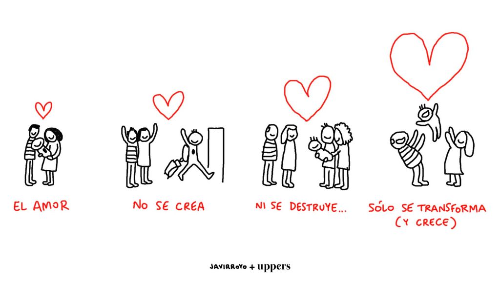 La viñeta de Javirroyo: "El amor no se crea ni se destruye"