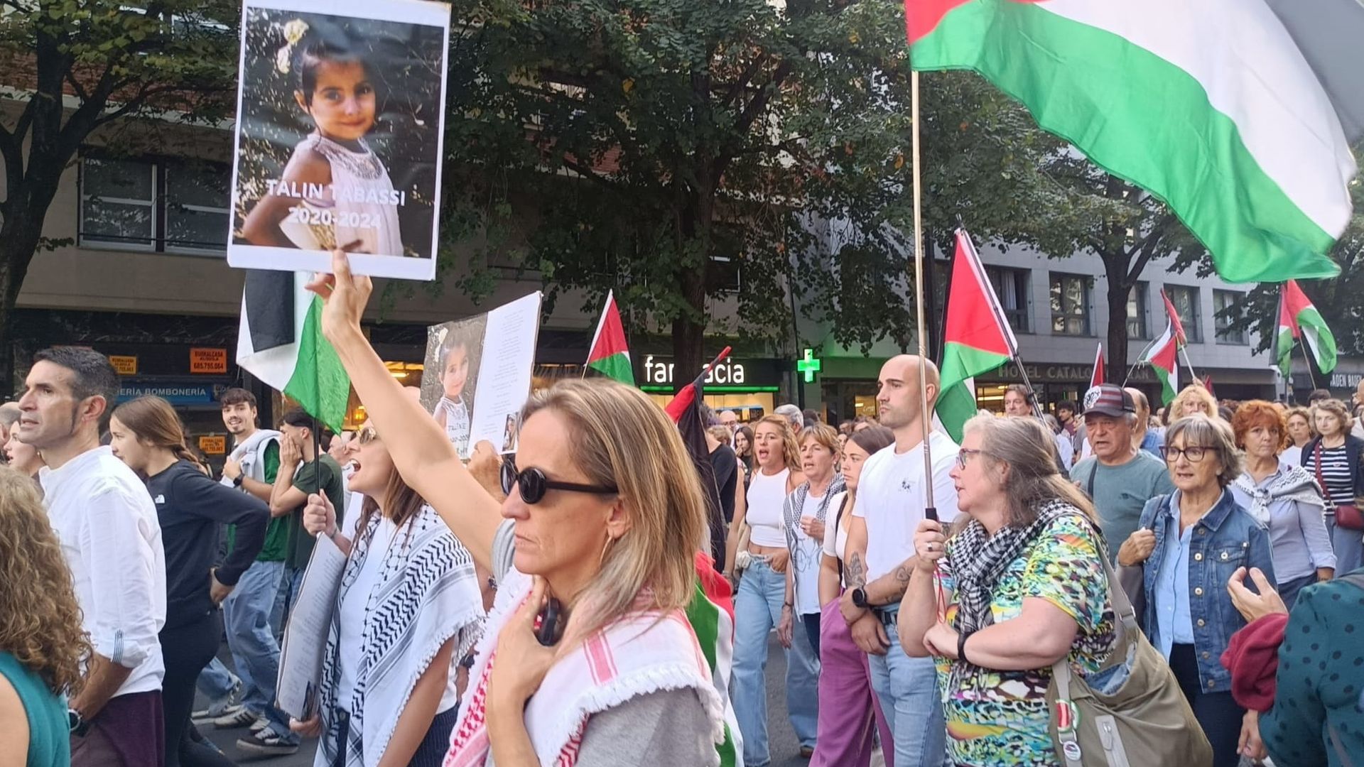 Manifestación en Bilbao