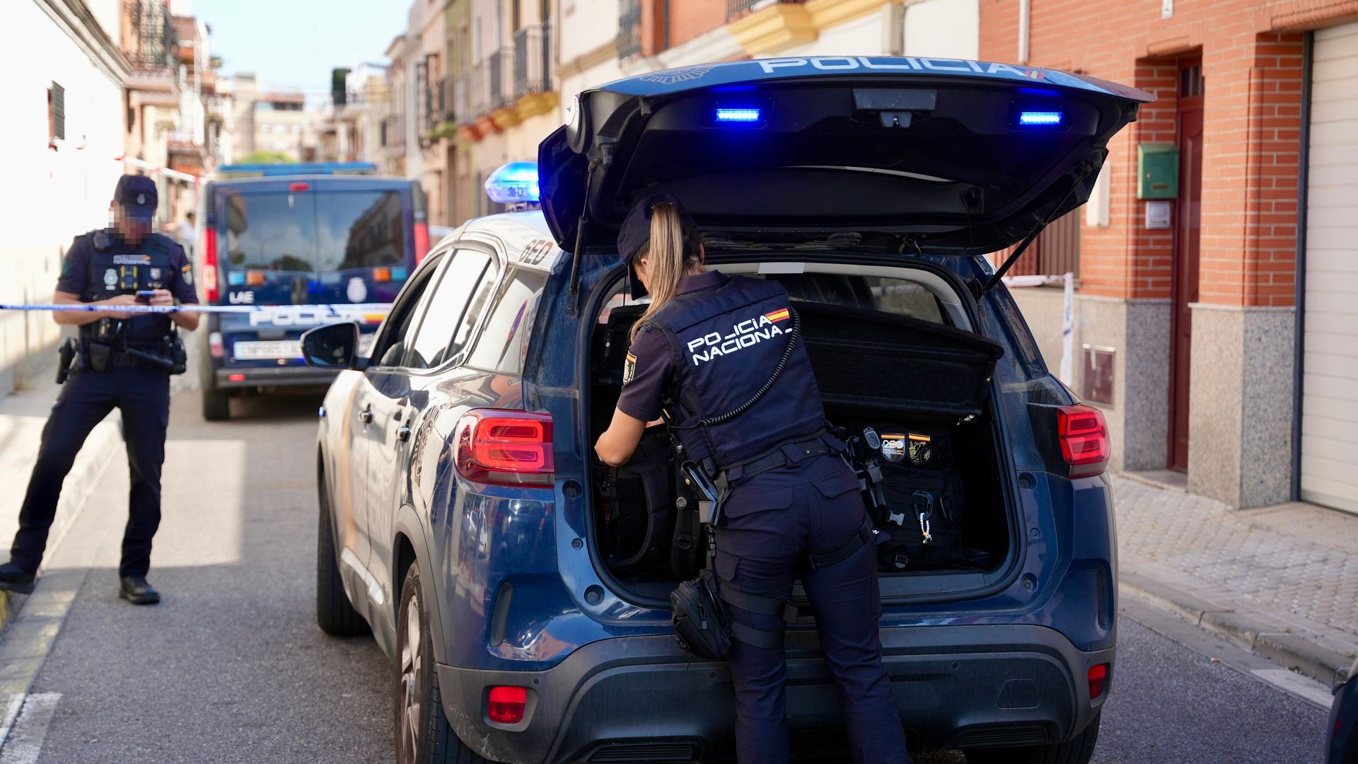 Miembros de la Policía Nacional