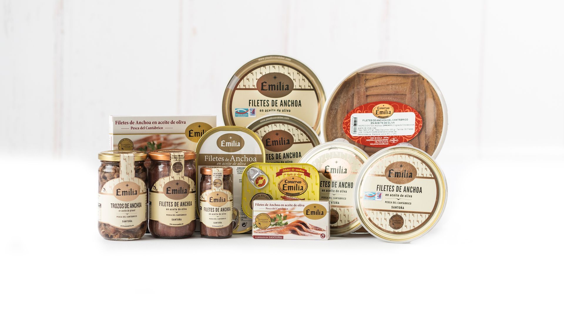 Productos artesanales que fabrican en esta empresa familiar de Santoña