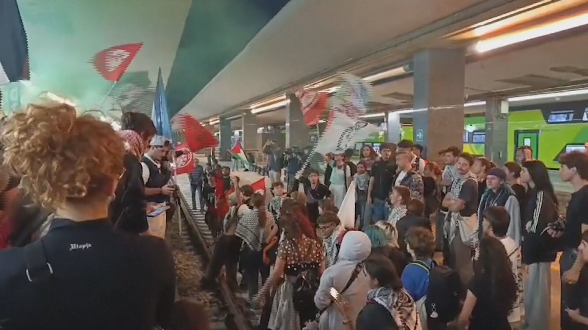 Protestas de apoyo a la Flotilla en las principales ciudades europeas