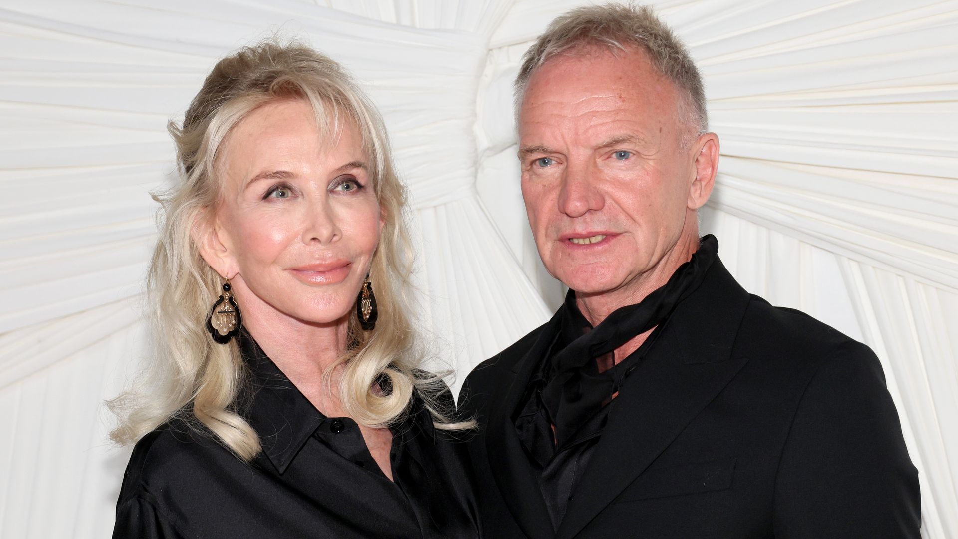 Sting y Trudie Styler