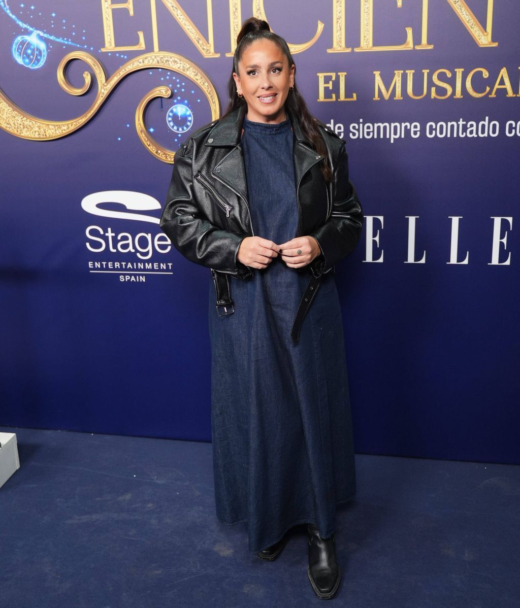 Anabel Pantoja, en el estreno del musical 'Cenicienta'