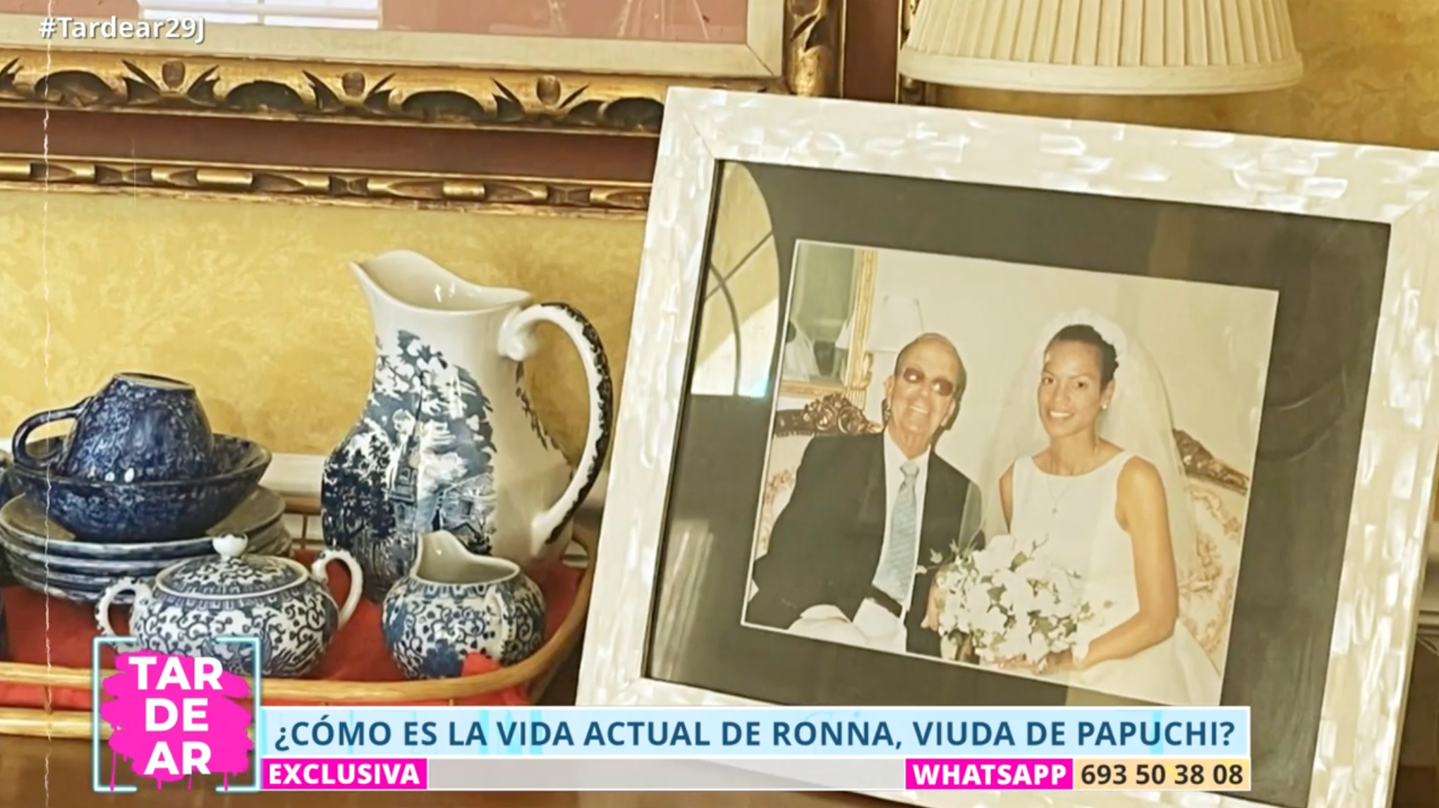 Detalles de la decoración de la casa de Ronna
