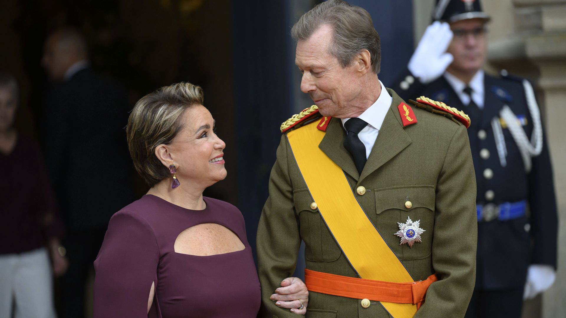 Enrique de Luxembugo y María Teresa