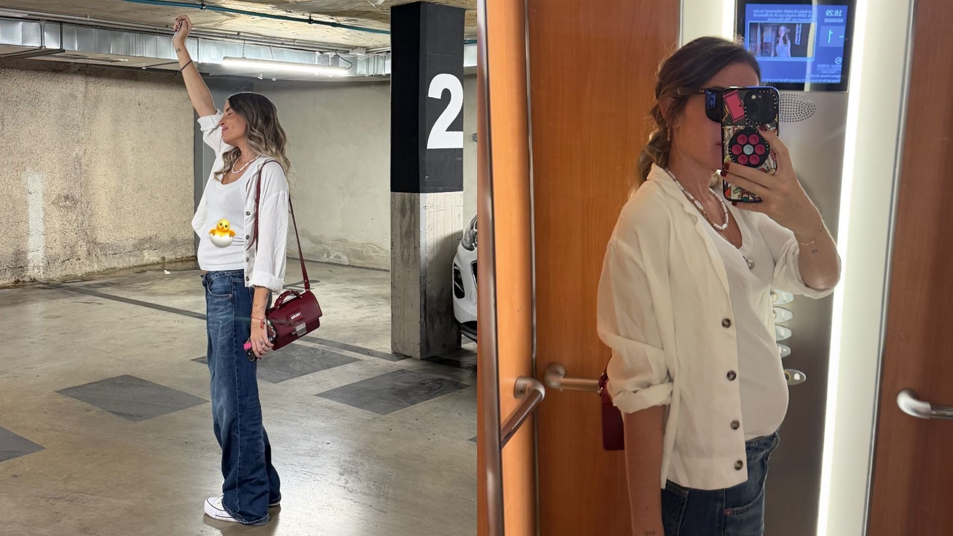 Las primeras fotos de Marta Castro luciendo su tripita de embarazada