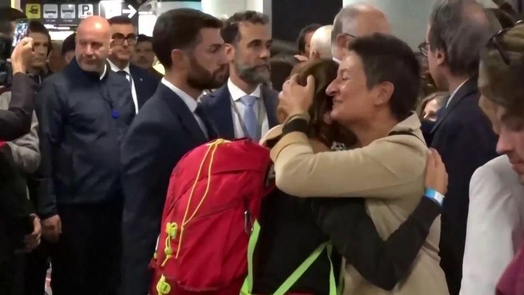 Llegan los primeros repatriados de la Flotilla a Roma: España visita a los encarcelados nacionales
