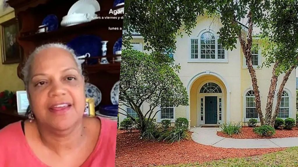 Montaje de Ronna en Tardear y la fachada de la vivienda