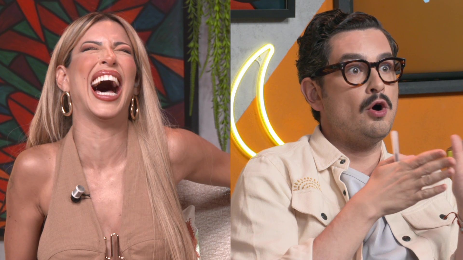 Sebastián Gallego y Oriana Marzoli se dicen lo que más y lo que menos les gusta del otro