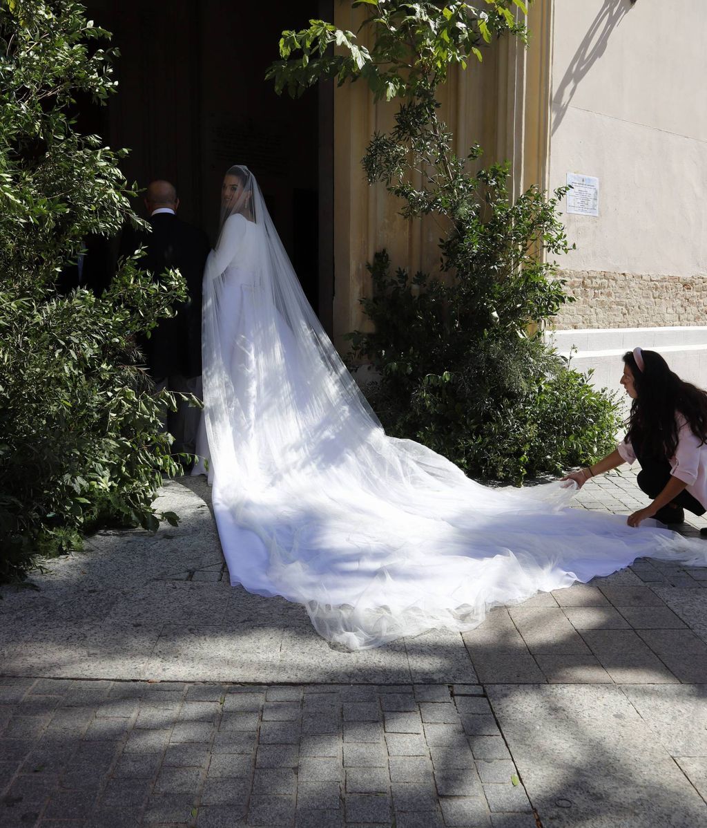 El impresionante vestido de Bárbara Mirjan