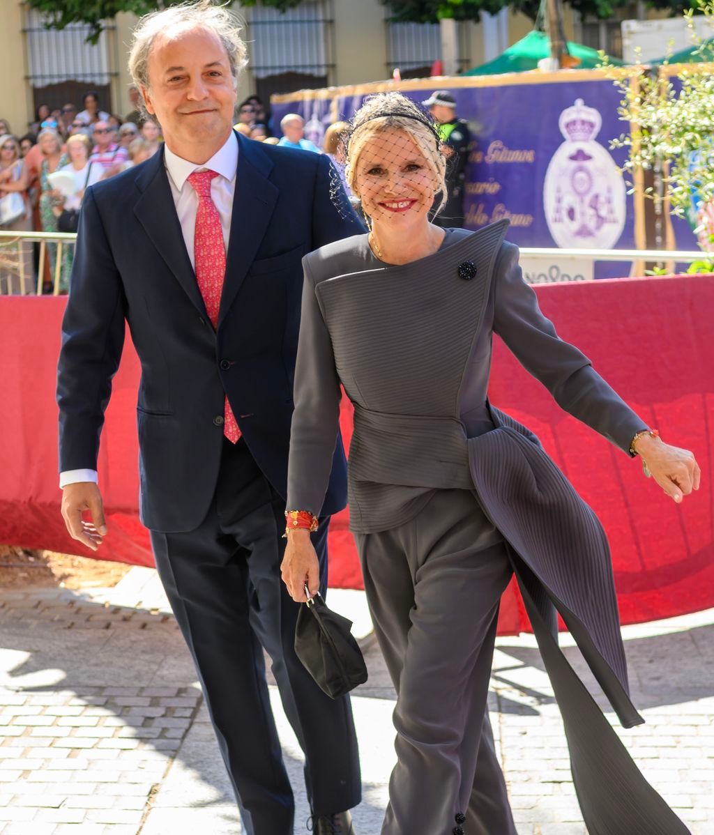 Eugenia Martínez de Irujo y su marido Narcís Rebollo