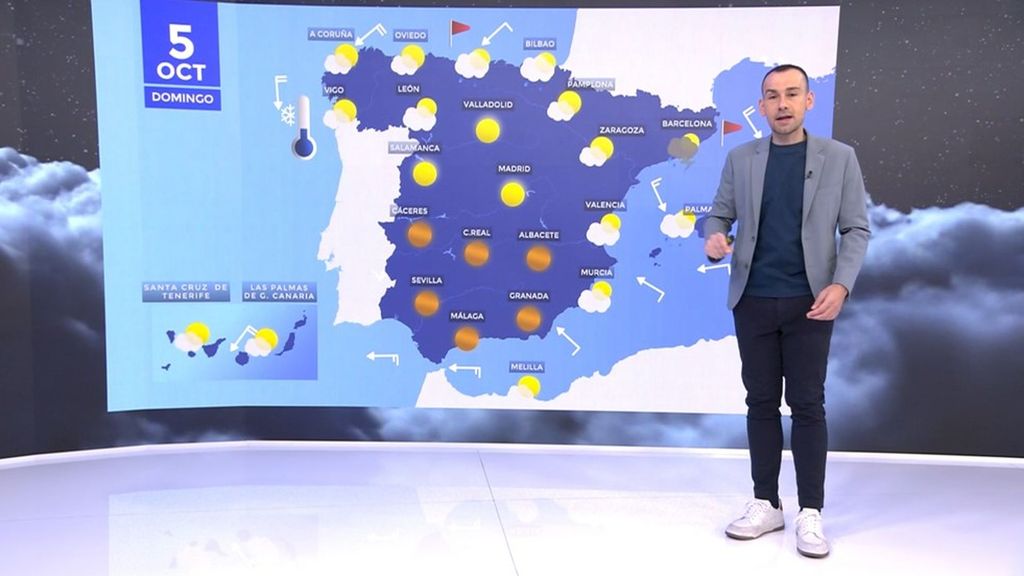 Los coletazos de la ciclogénesis Amy llegan a España