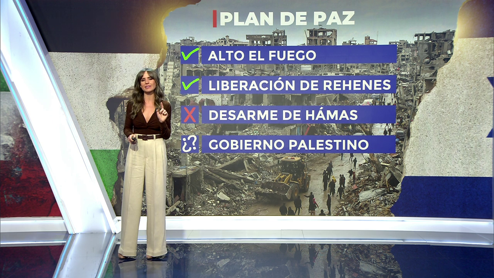 Los puntos más importantes del plan de Donald Trump para Gaza