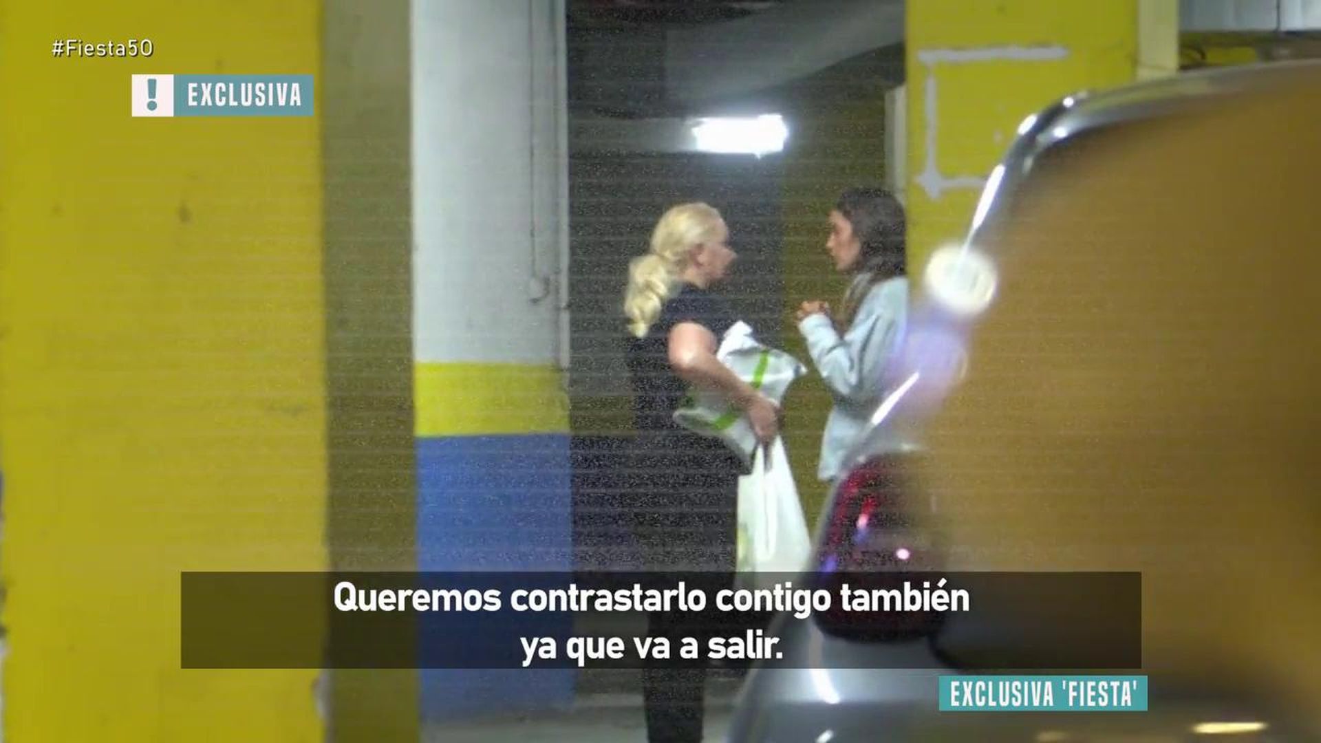 Arabella Otero habla con Raquel Mosquera