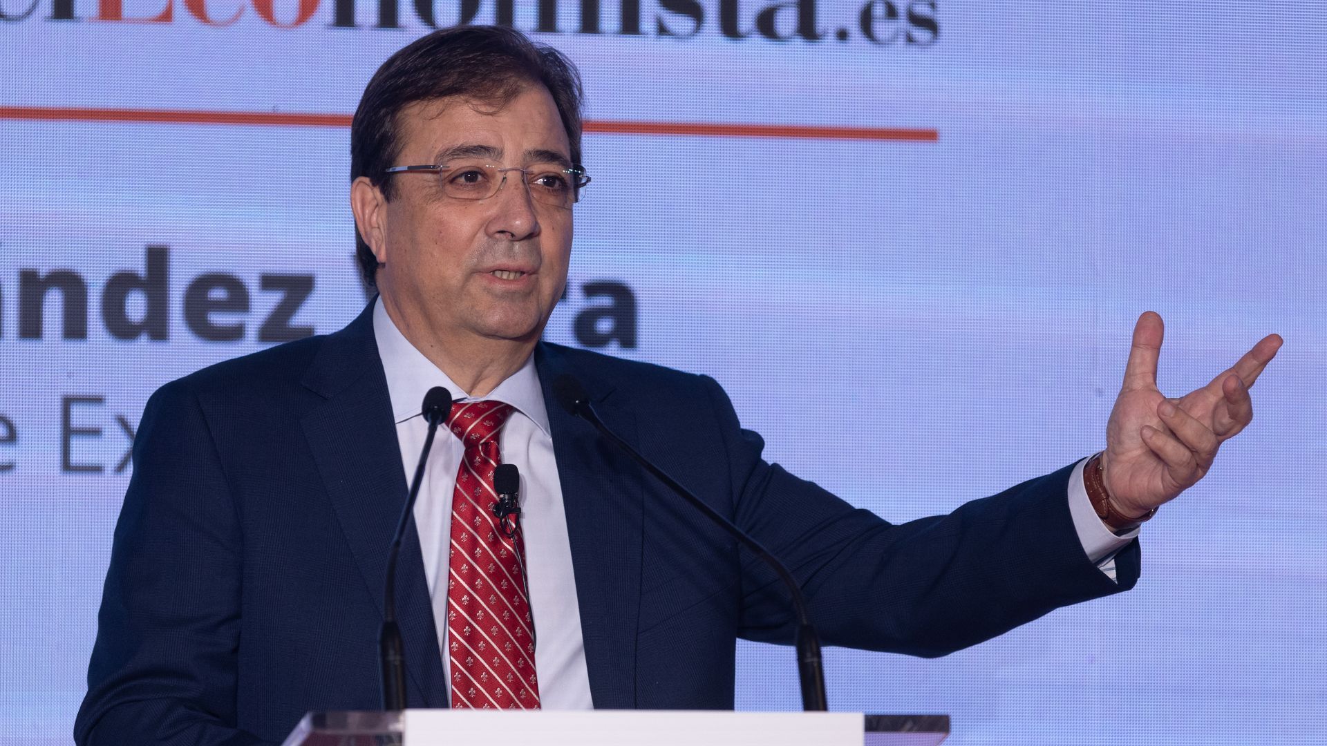 El presidente de la Junta de Extremadura, Guillermo Fernández Vara, en una imagen de archivo