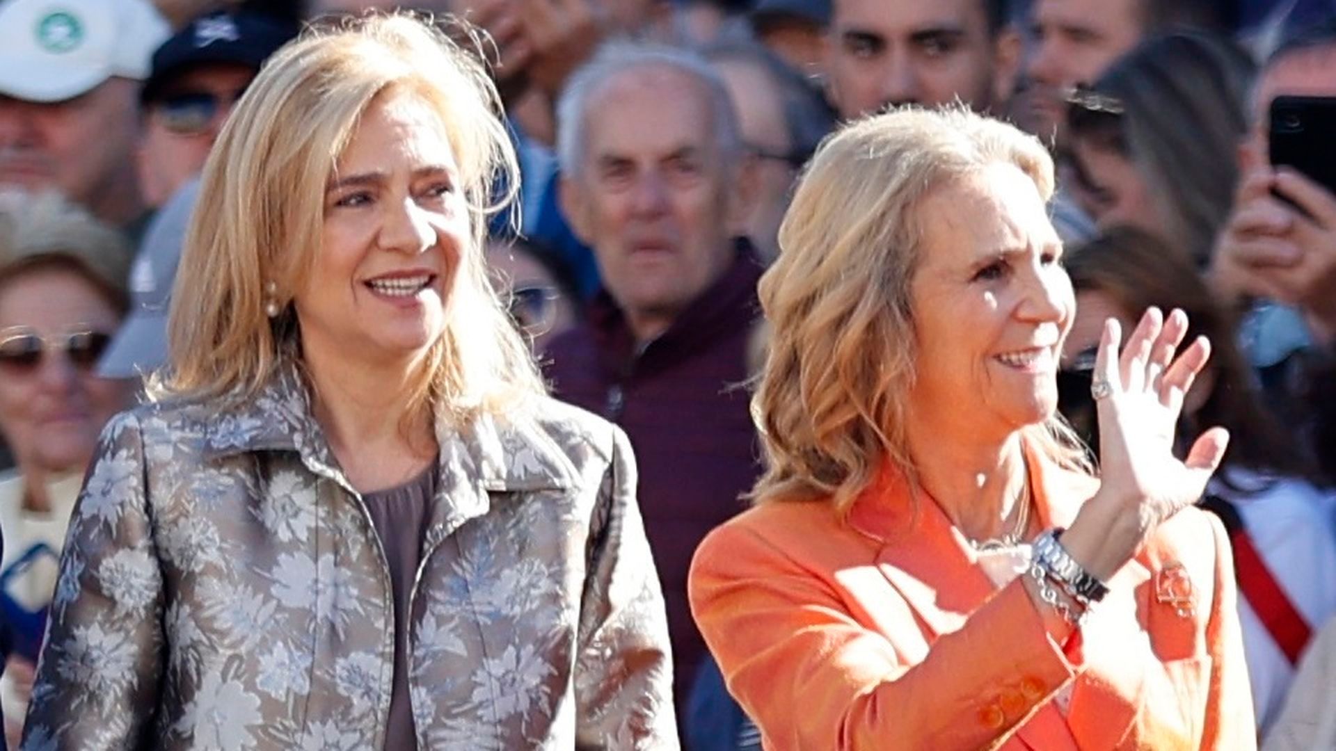 Infantas, doña Cristina y doña Elena se reencuentran