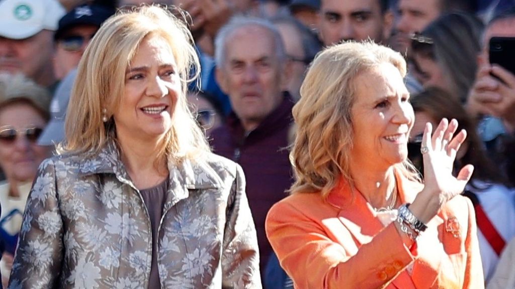 Infantas, doña Cristina y doña Elena se reencuentran