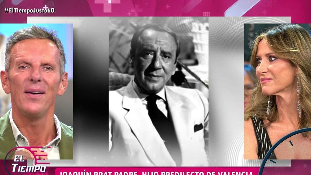 Joaquín Prat homenajea a su padre tras ser reconocido hijo predilecto de Valencia: "Es la distinción que más ilusión le hubiese hecho"