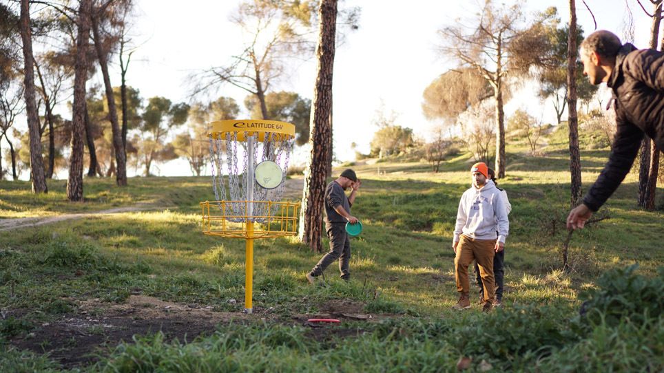 Campo de Disc Golf en Dehesa de la Villa