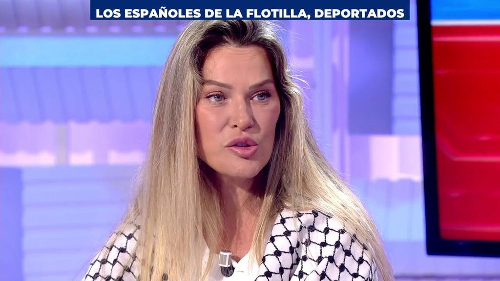 Hanan Alcalde relata cómo fue su detención en Israel, miembro de la Global Sumud Flotilla