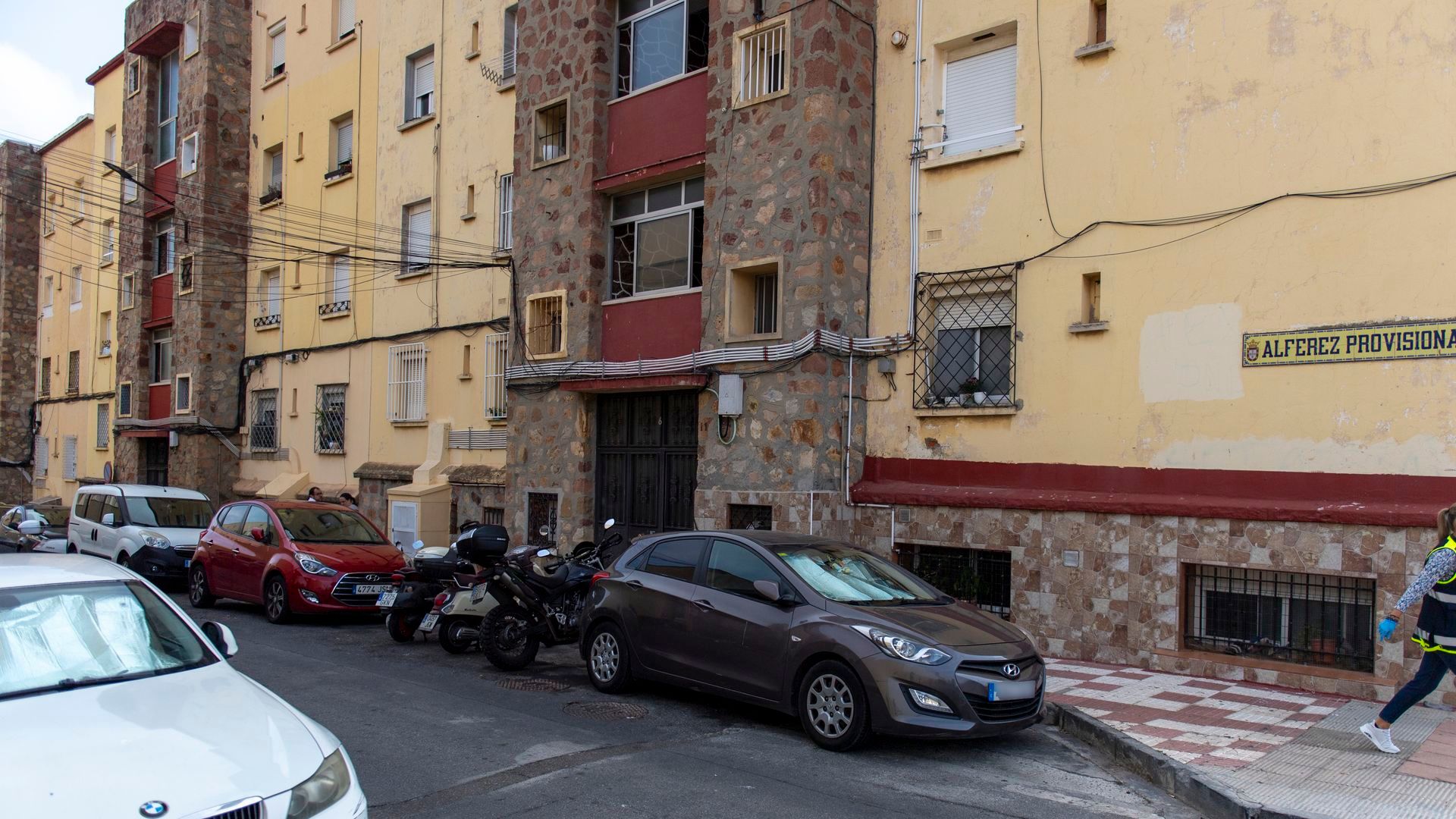 La vivienda de Ceuta donde ha aparecido un bebé muerto